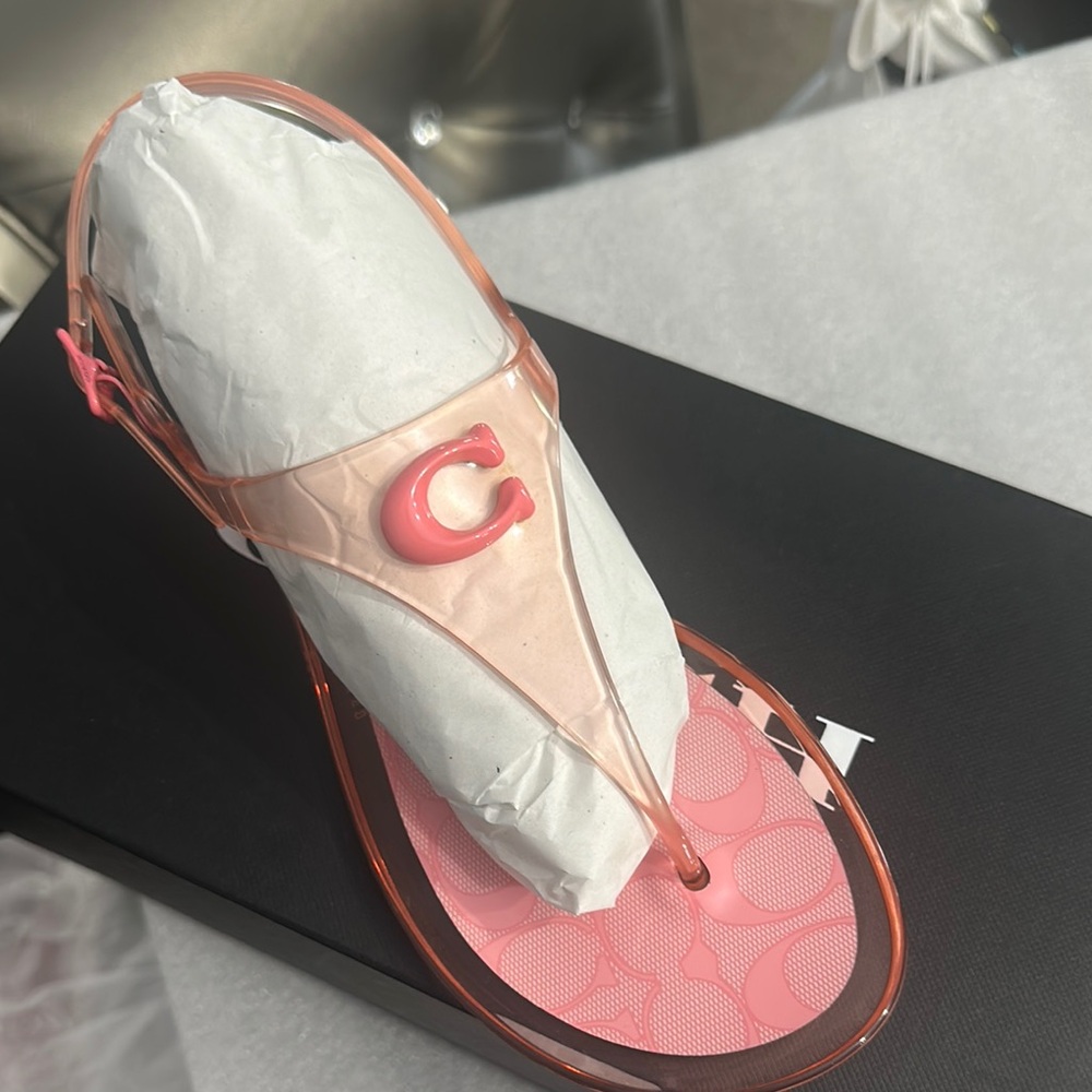 Coach Pink Sandals